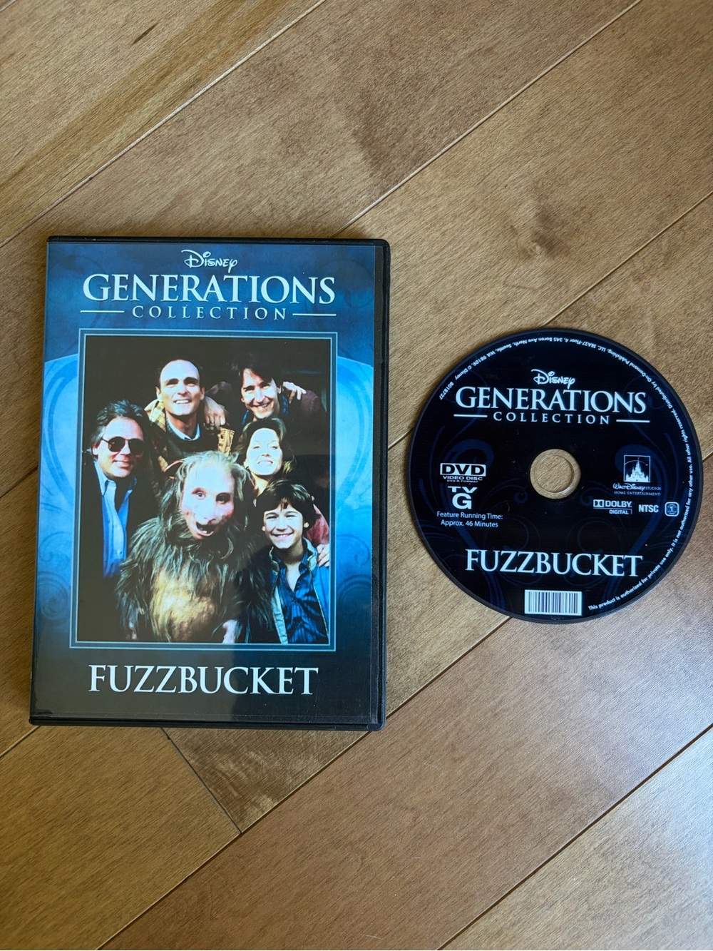 Like New Disney Generations Collection Fuzzbucket DVD Out of Print 2010 Release